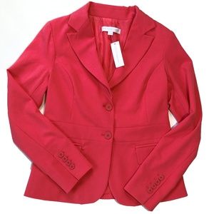 NWT New York & Company Stretch Coral Blazer